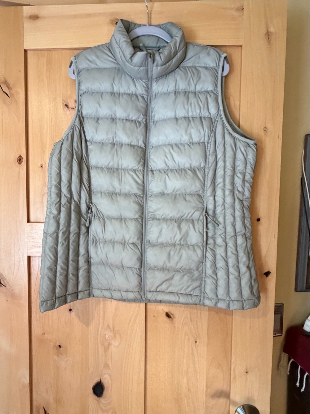 Lightweight puffer jacket 32 heat light green xl